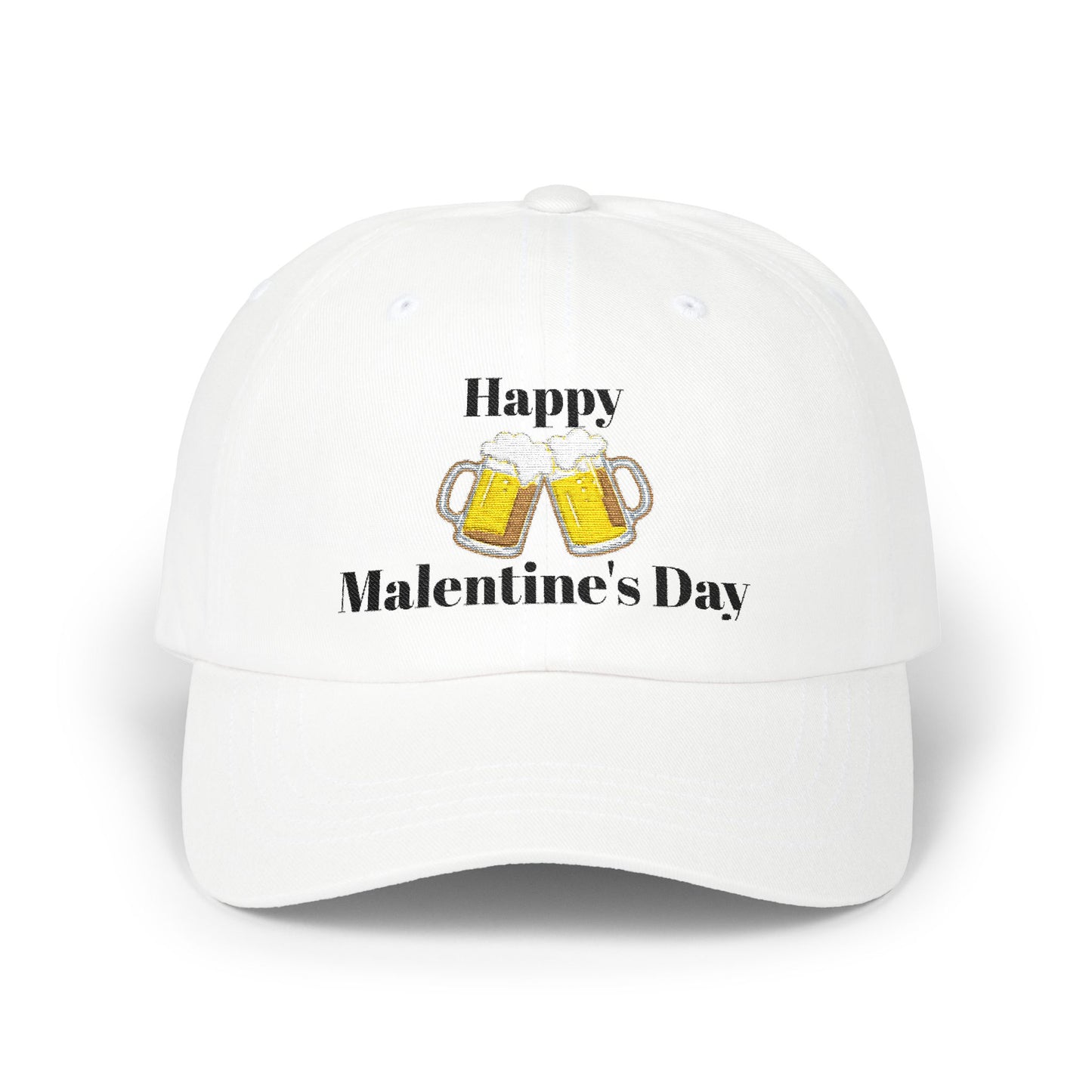 Happy Malentine's Day Beer Cheers Hat (Valentine’s Day Novelty)
