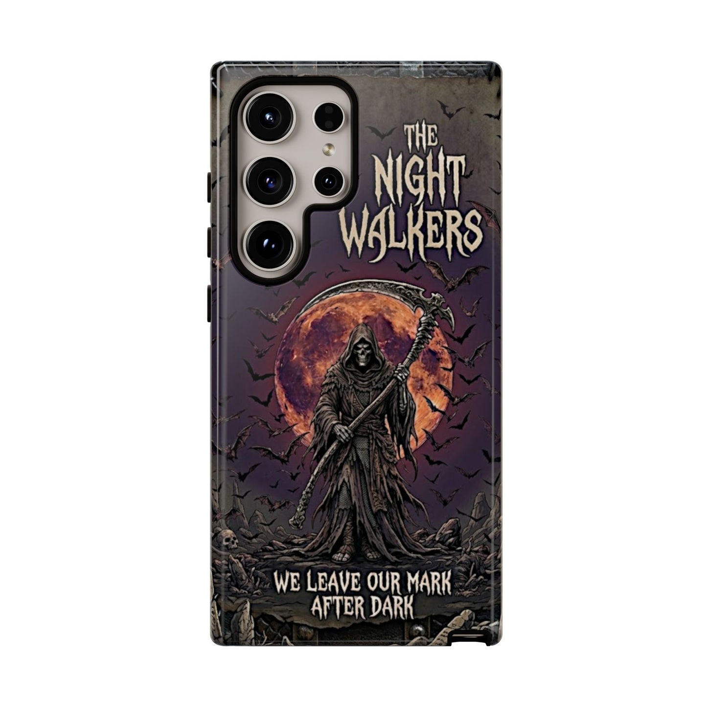 Night Walkers Grim Reaper phone case | We Leave Our Mark after Dark