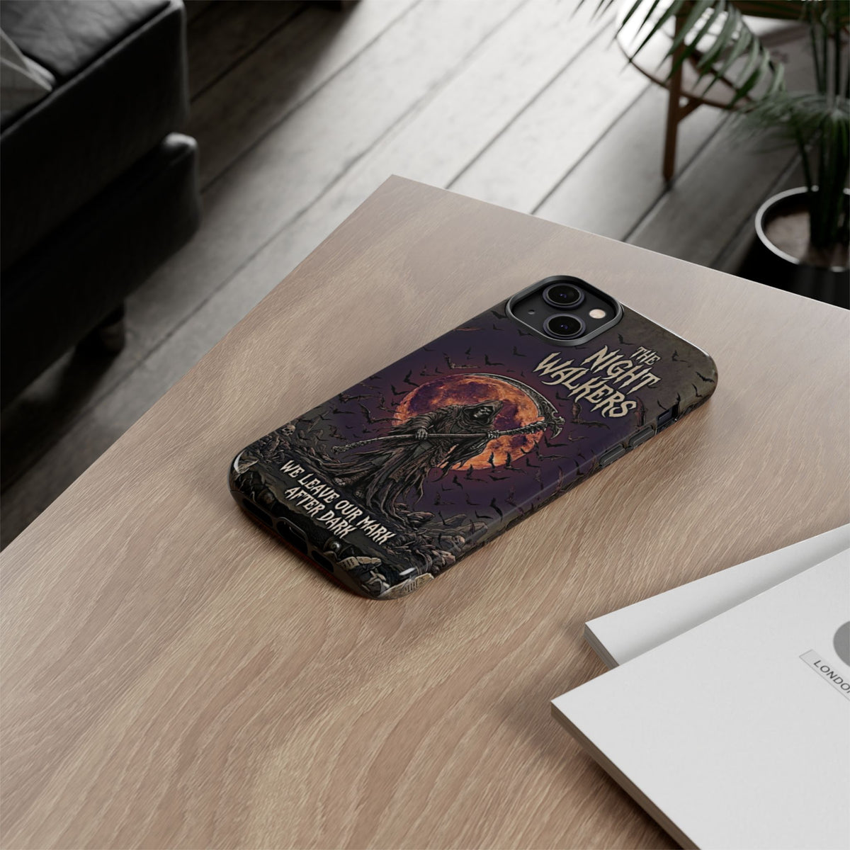 Night Walkers Grim Reaper phone case | We Leave Our Mark after Dark