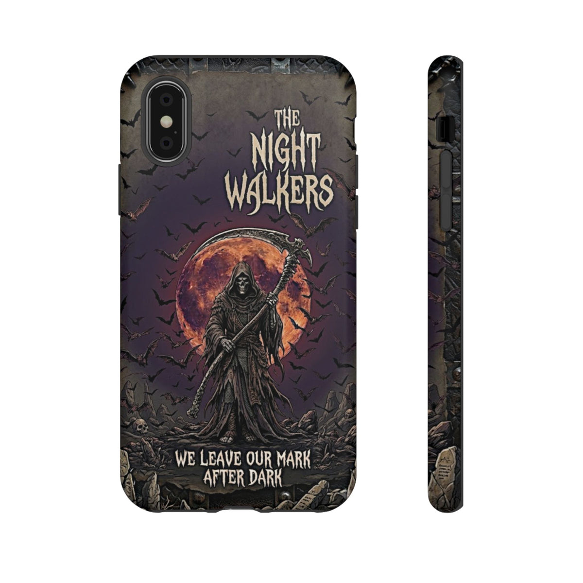 Night Walkers Grim Reaper phone case | We Leave Our Mark after Dark