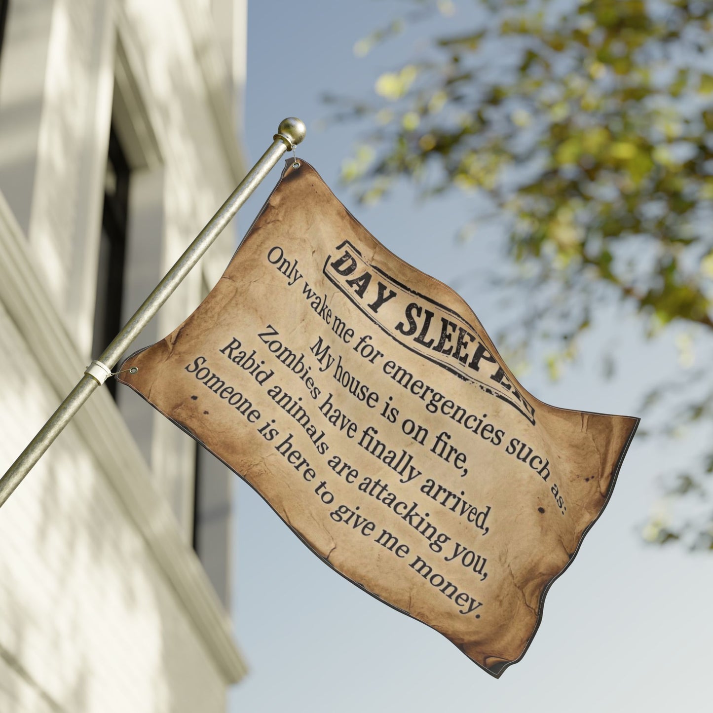 Day Sleeper Flag