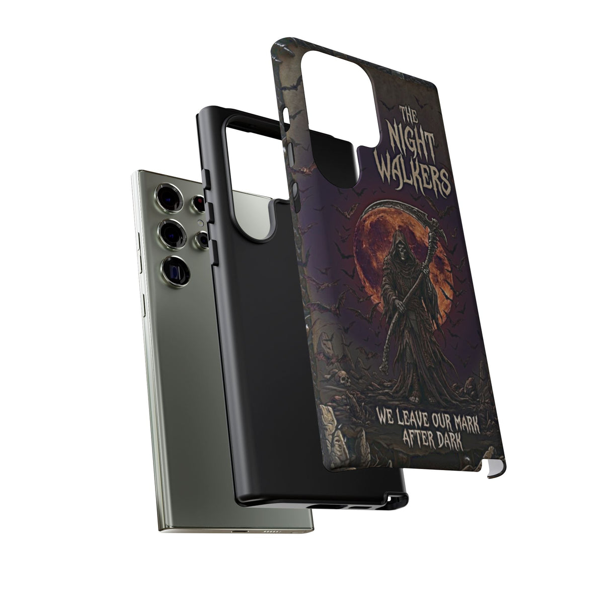 Night Walkers Grim Reaper phone case | We Leave Our Mark after Dark