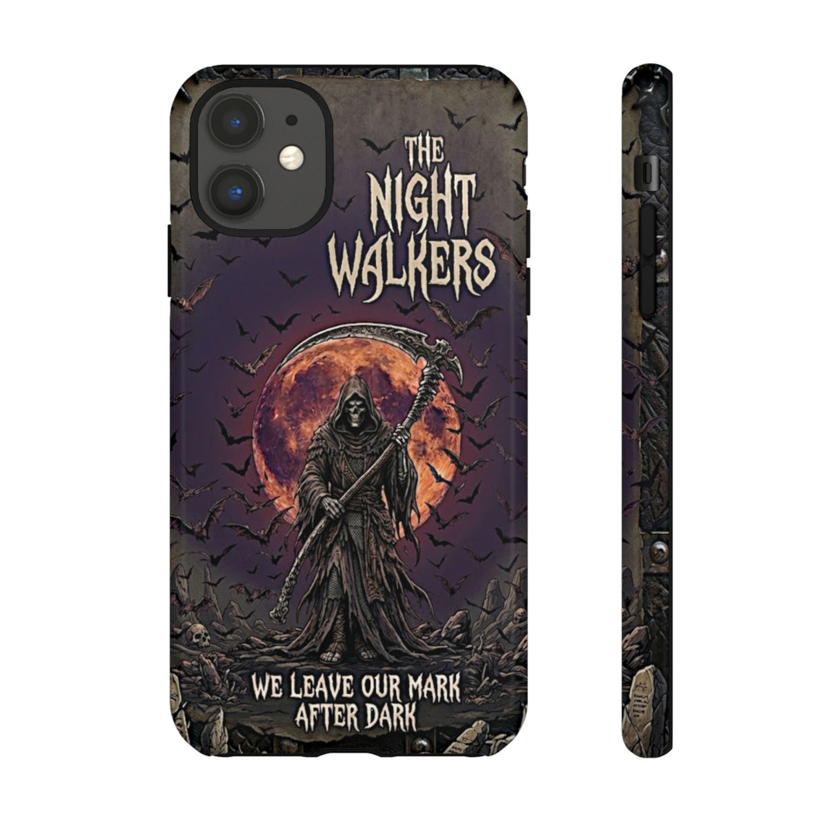 Night Walkers Grim Reaper phone case | We Leave Our Mark after Dark