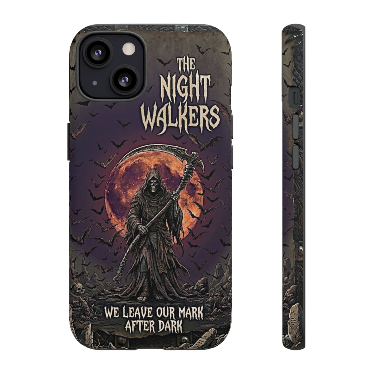 Night Walkers Grim Reaper phone case | We Leave Our Mark after Dark