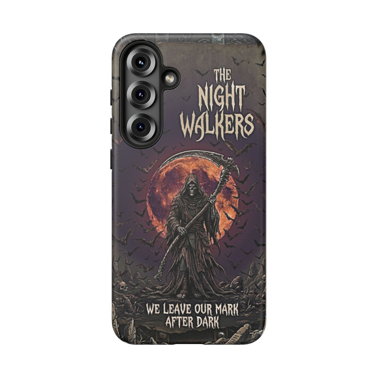 Night Walkers Grim Reaper phone case | We Leave Our Mark after Dark