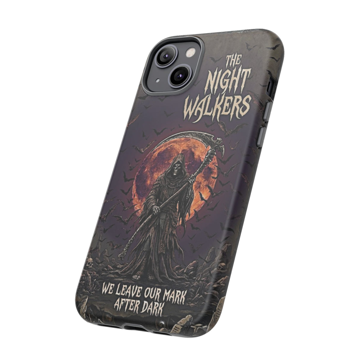 Night Walkers Grim Reaper phone case | We Leave Our Mark after Dark