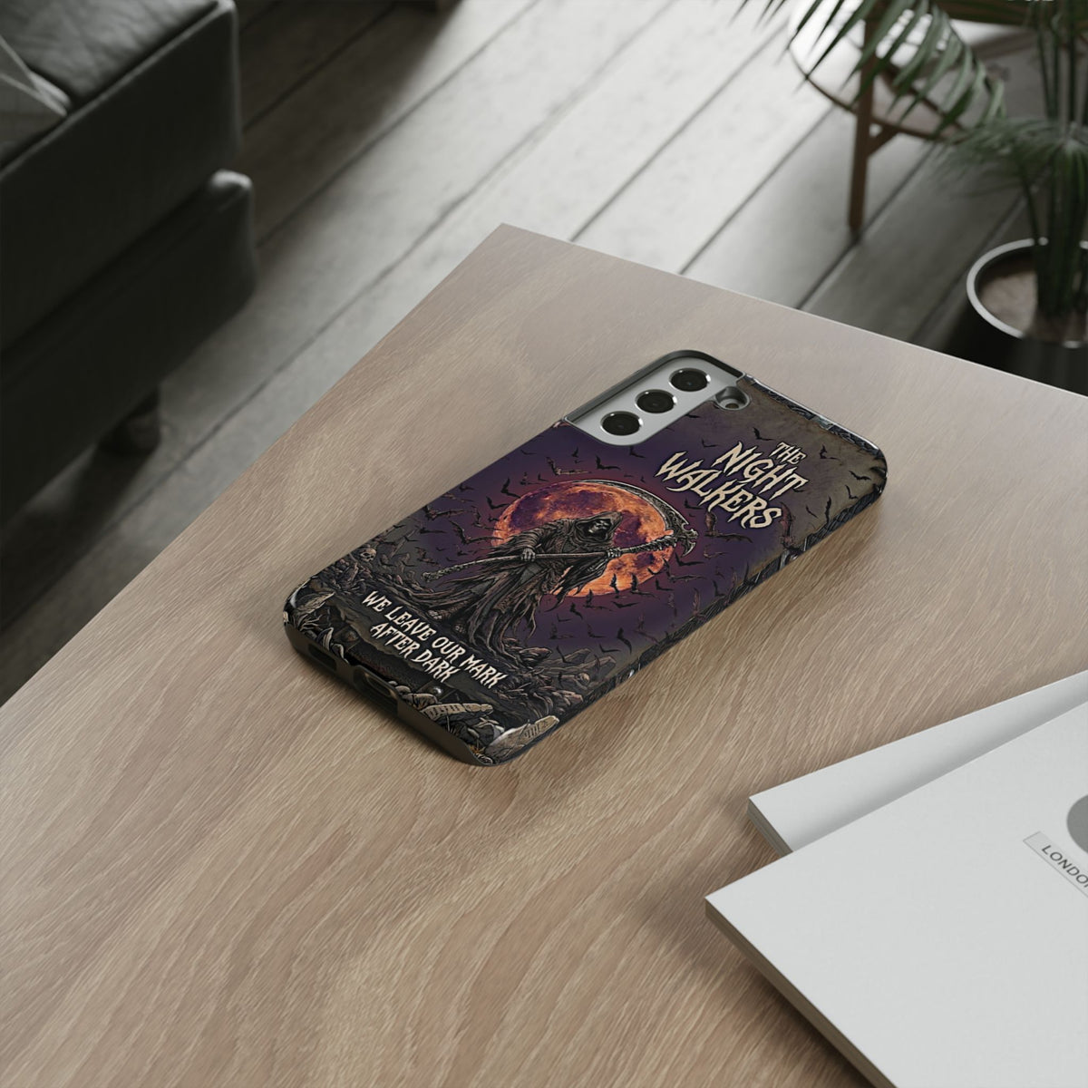 Night Walkers Grim Reaper phone case | We Leave Our Mark after Dark