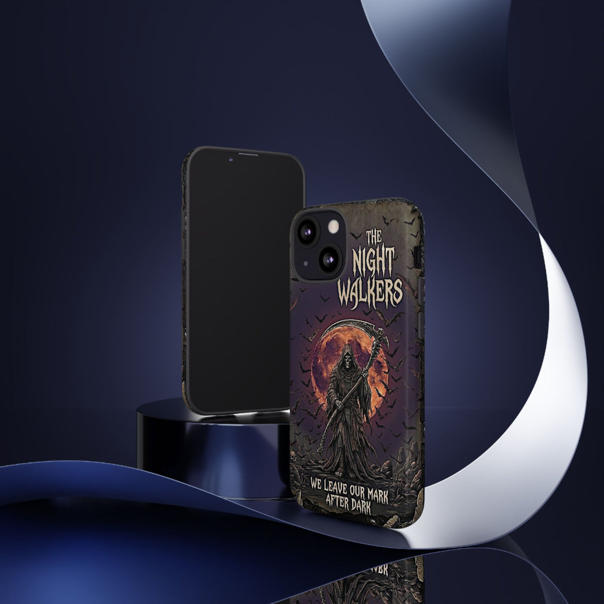 Night Walkers Grim Reaper phone case | We Leave Our Mark after Dark