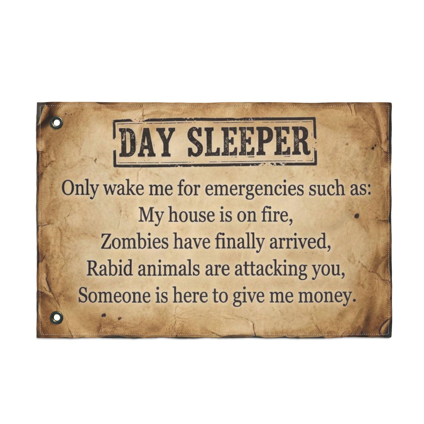 Day Sleeper Flag
