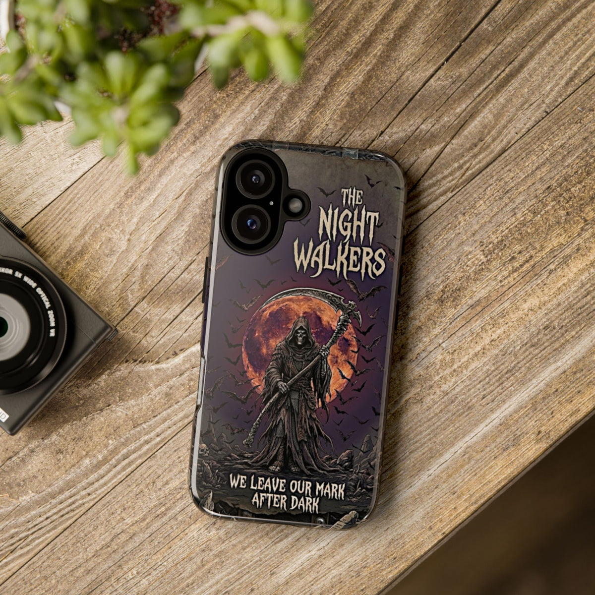 Night Walkers Grim Reaper phone case | We Leave Our Mark after Dark