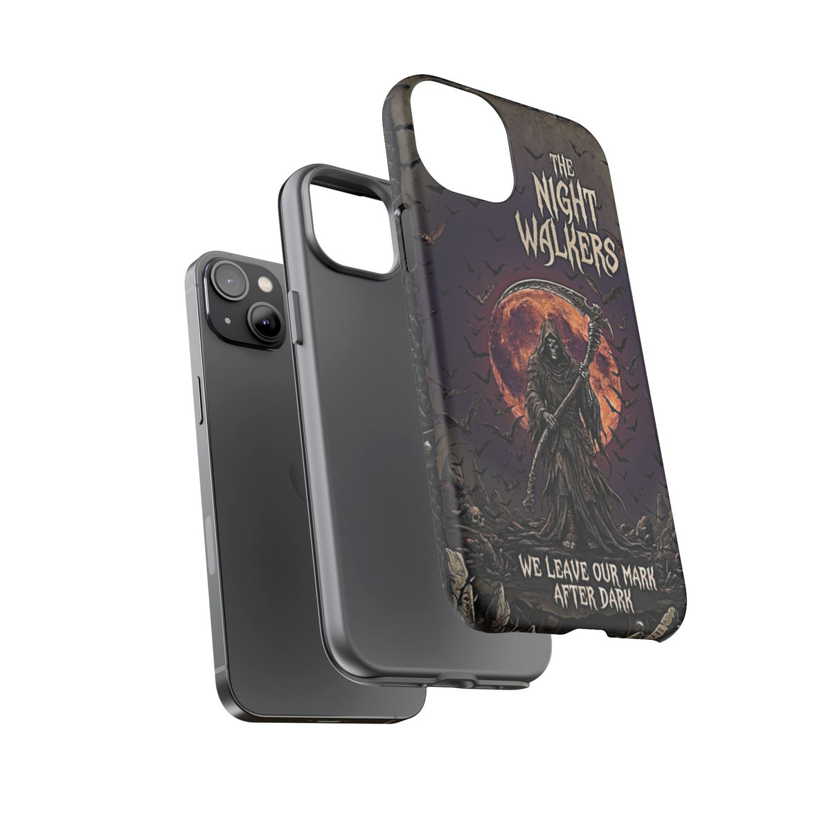 Night Walkers Grim Reaper phone case | We Leave Our Mark after Dark