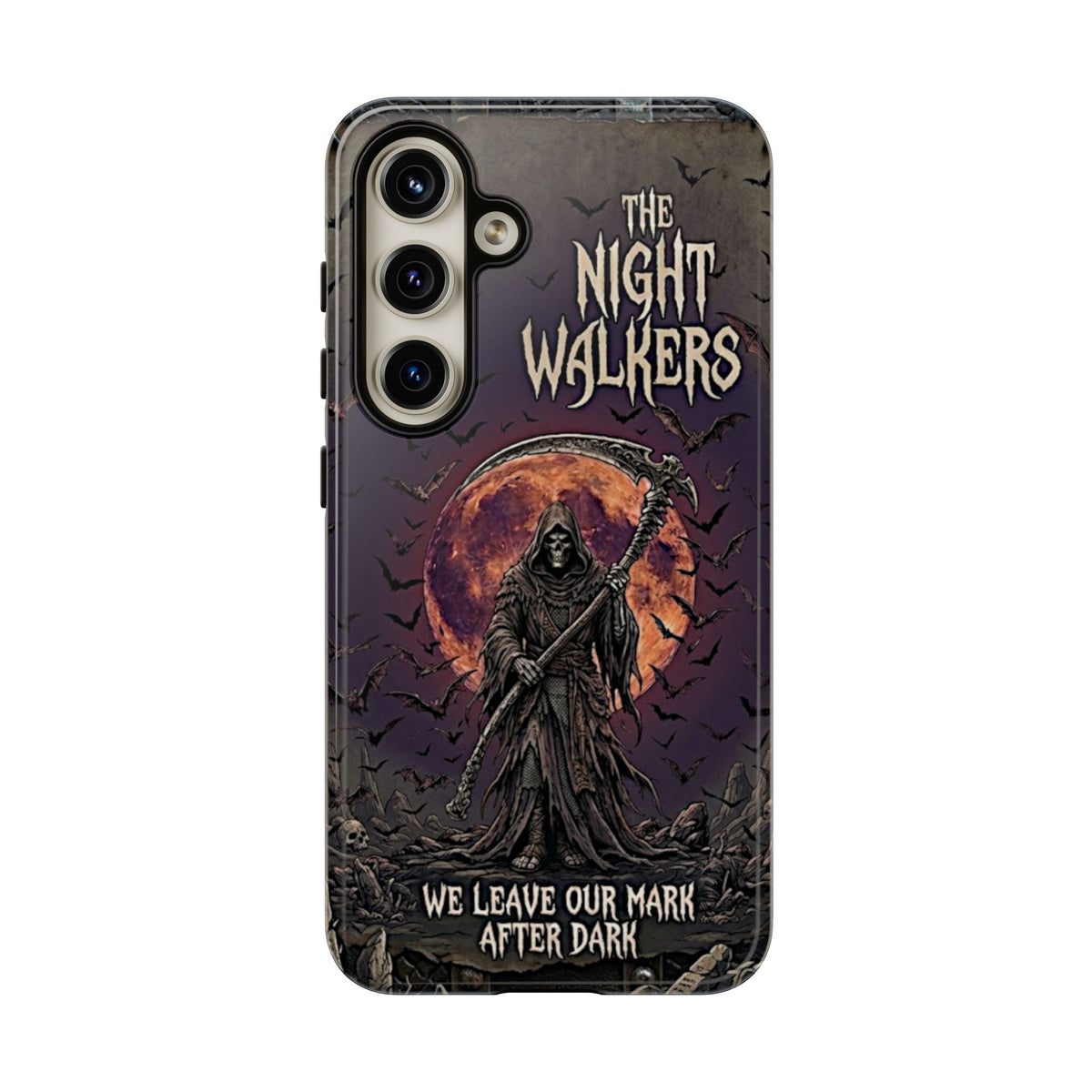 Night Walkers Grim Reaper phone case | We Leave Our Mark after Dark