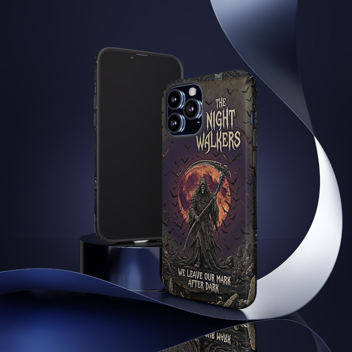 Night Walkers Grim Reaper phone case | We Leave Our Mark after Dark