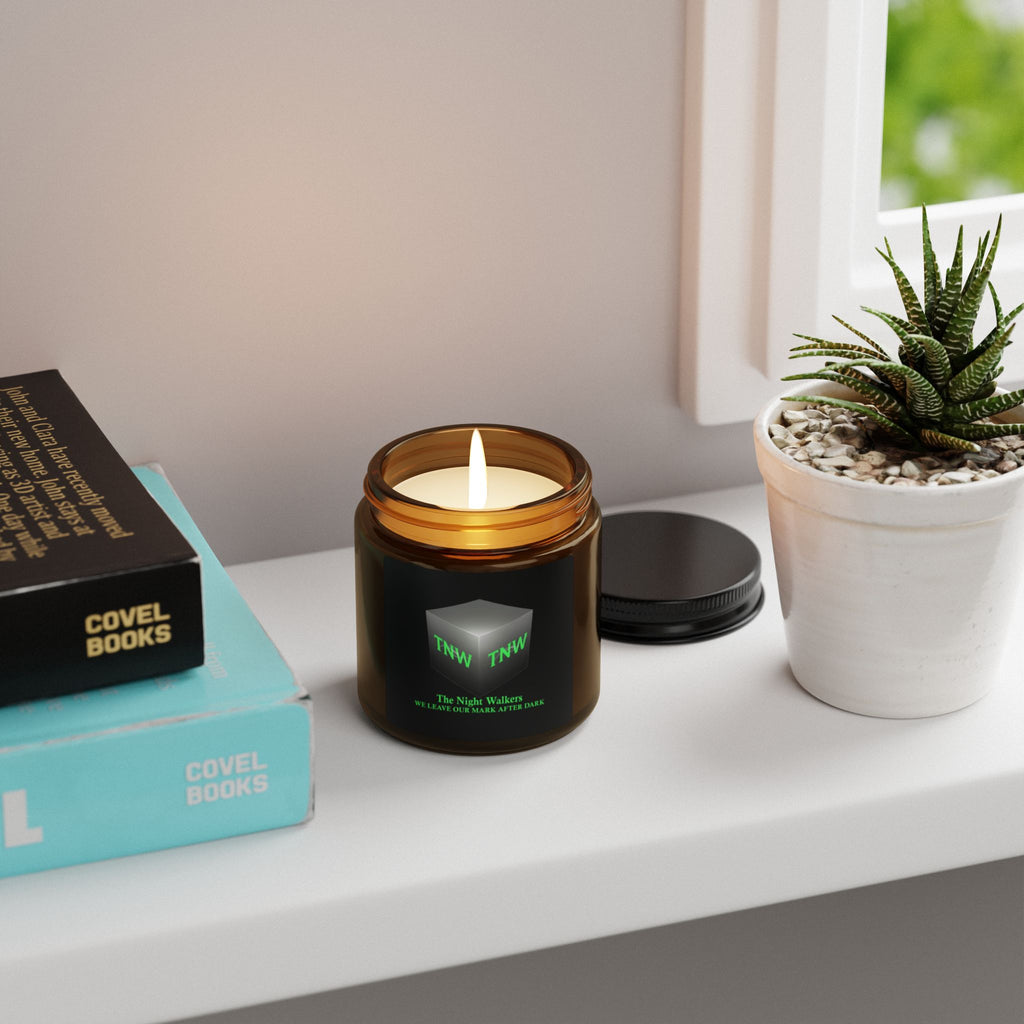 TNW We Leave Our Mark After Dark Scented Candle — Amber Soy Candle (Multi-Size)
