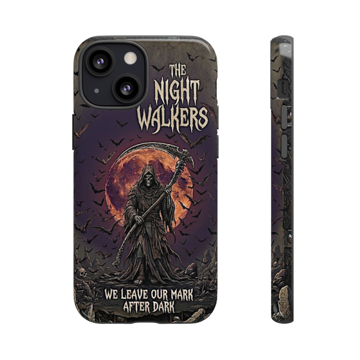 Night Walkers Grim Reaper phone case | We Leave Our Mark after Dark
