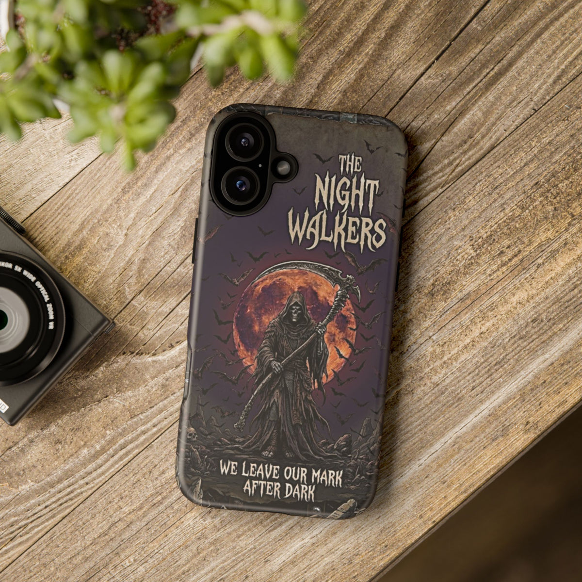 Night Walkers Grim Reaper phone case | We Leave Our Mark after Dark