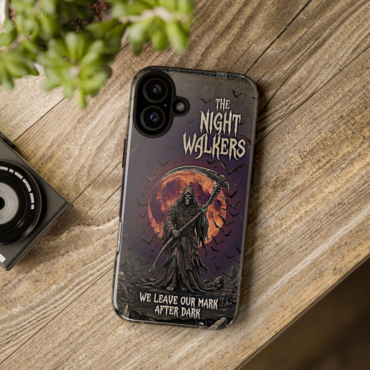 Night Walkers Grim Reaper phone case | We Leave Our Mark after Dark