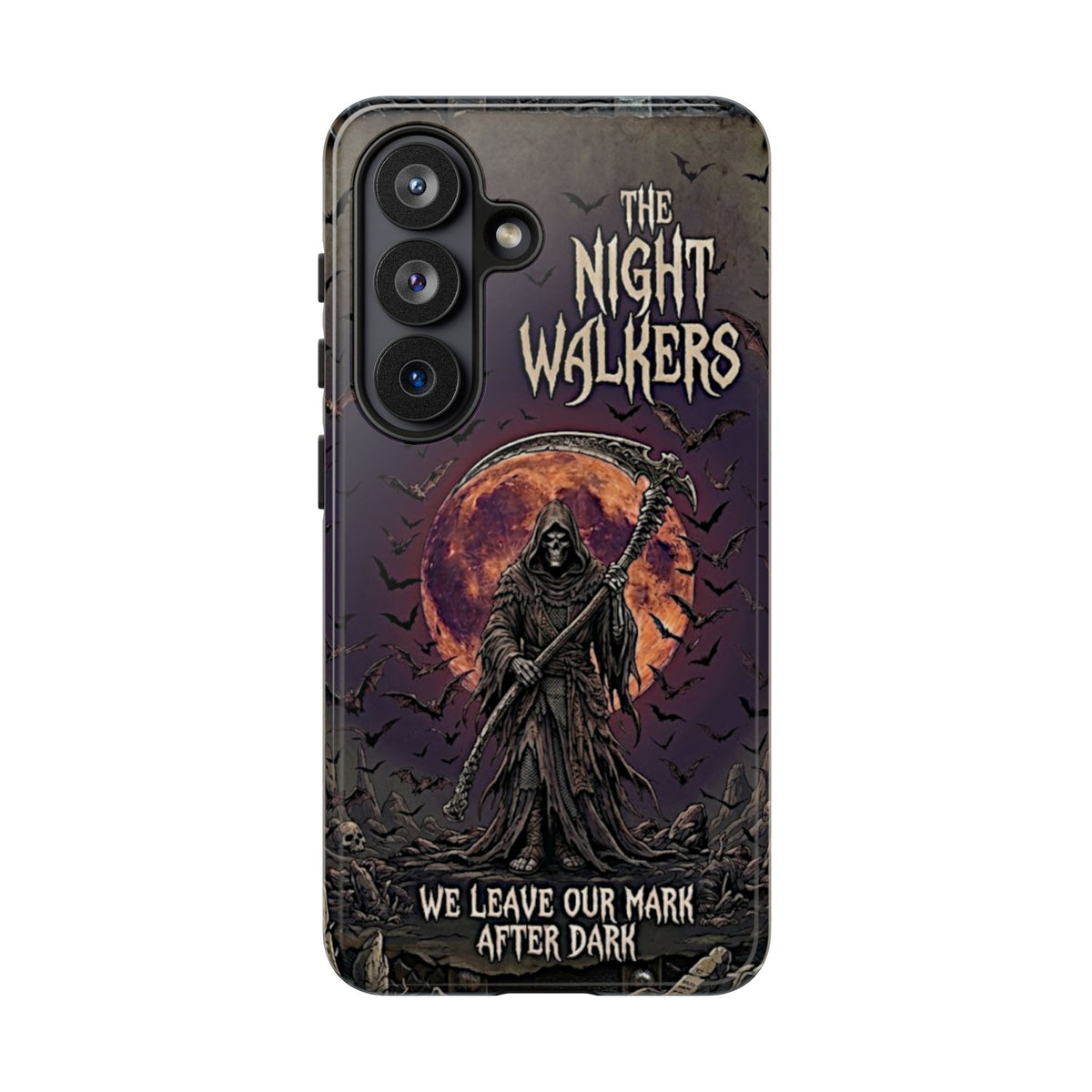 Night Walkers Grim Reaper phone case | We Leave Our Mark after Dark