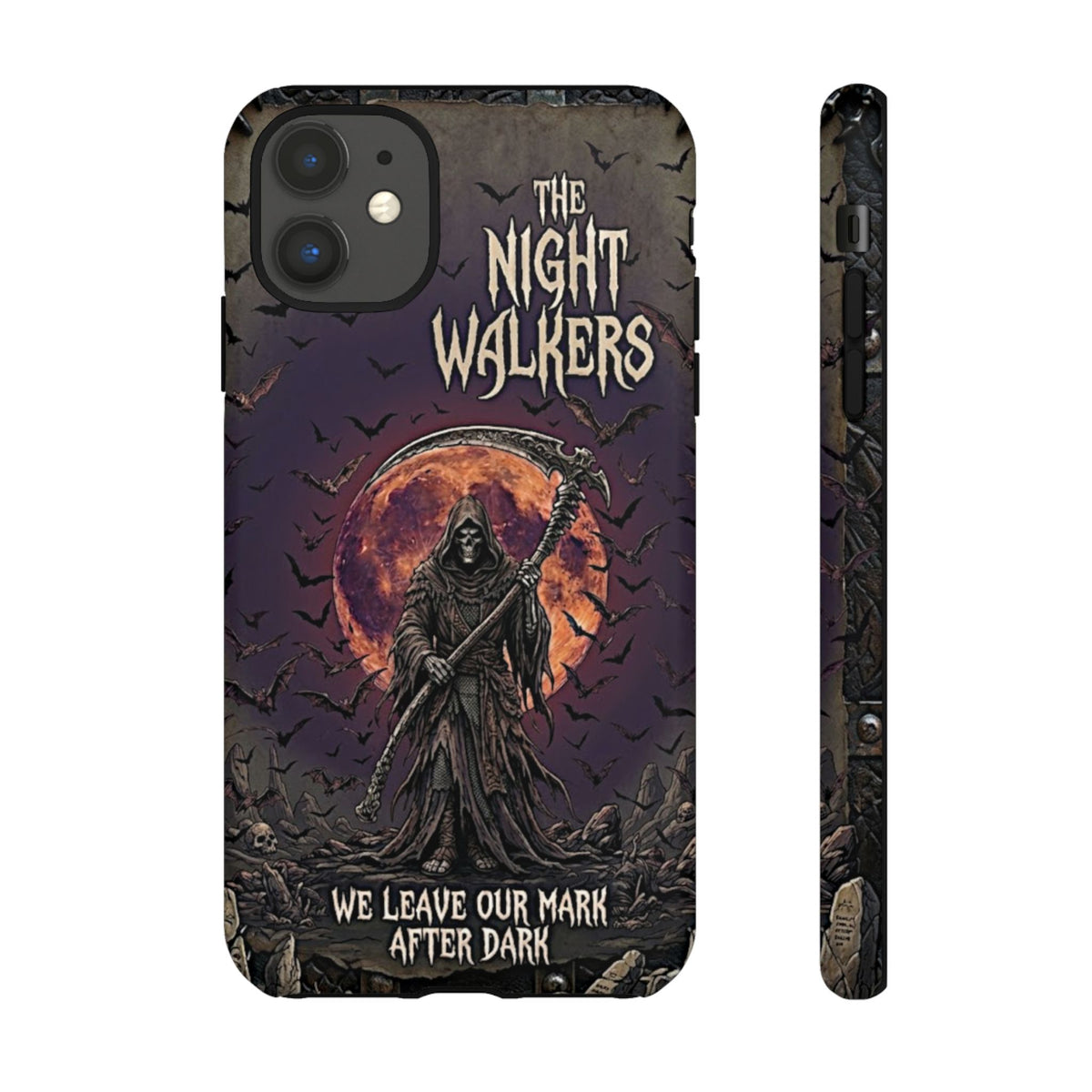 Night Walkers Grim Reaper phone case | We Leave Our Mark after Dark