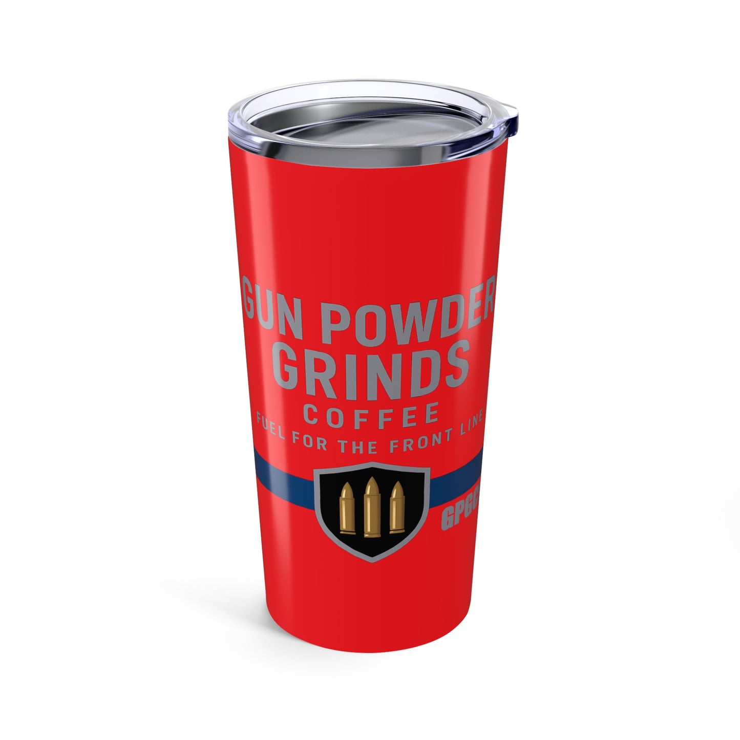 GPG 20oz Insulated Tumbler - 'Fuel Your Front Line' (Red)
