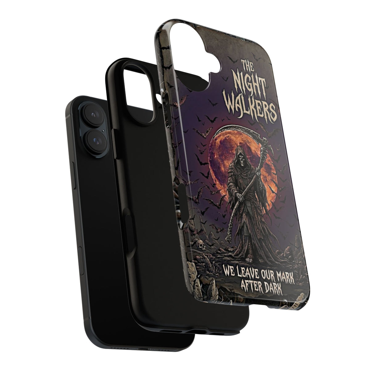 Night Walkers Grim Reaper phone case | We Leave Our Mark after Dark