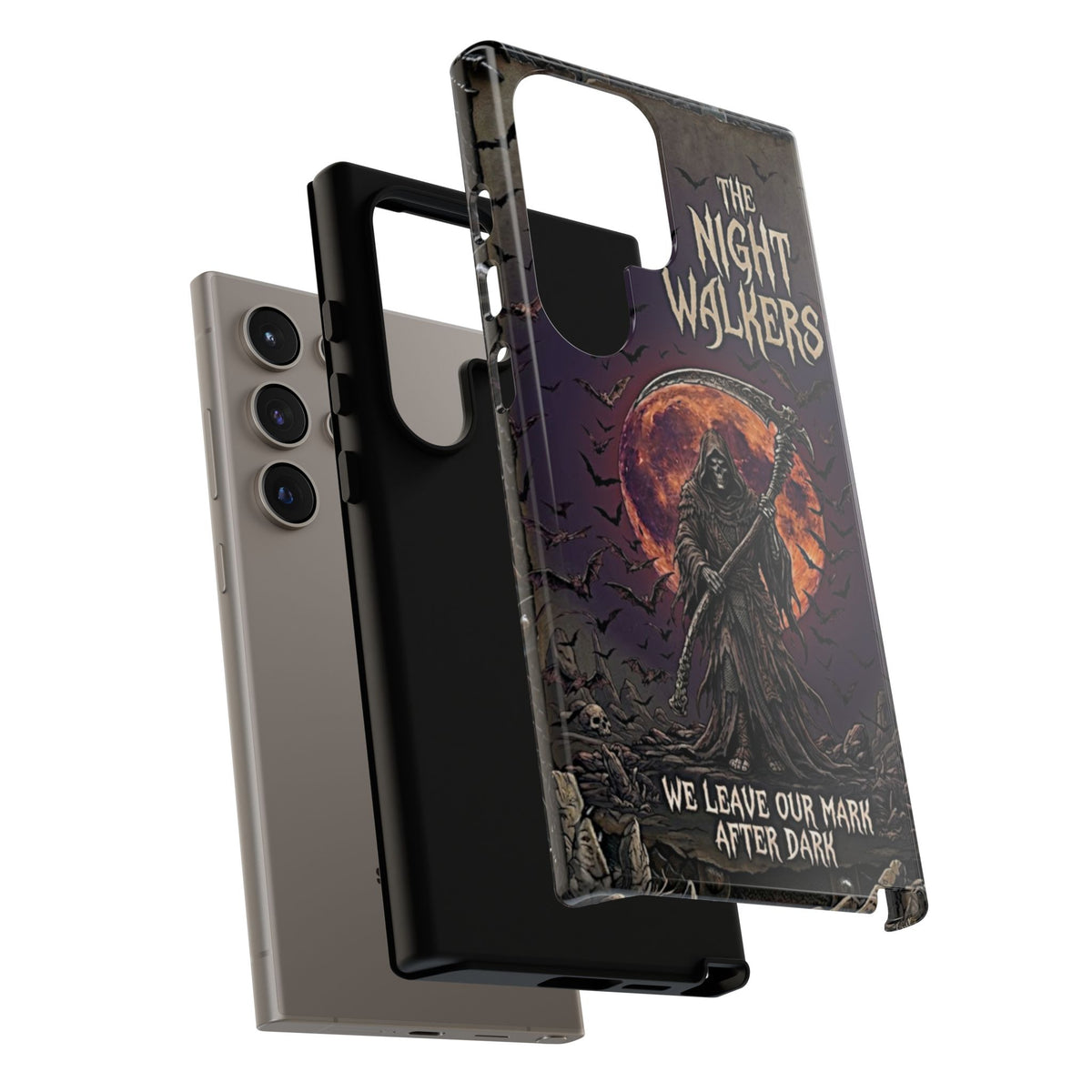 Night Walkers Grim Reaper phone case | We Leave Our Mark after Dark