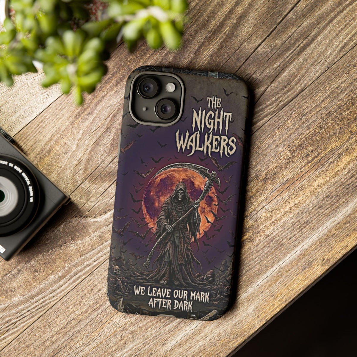 Night Walkers Grim Reaper phone case | We Leave Our Mark after Dark
