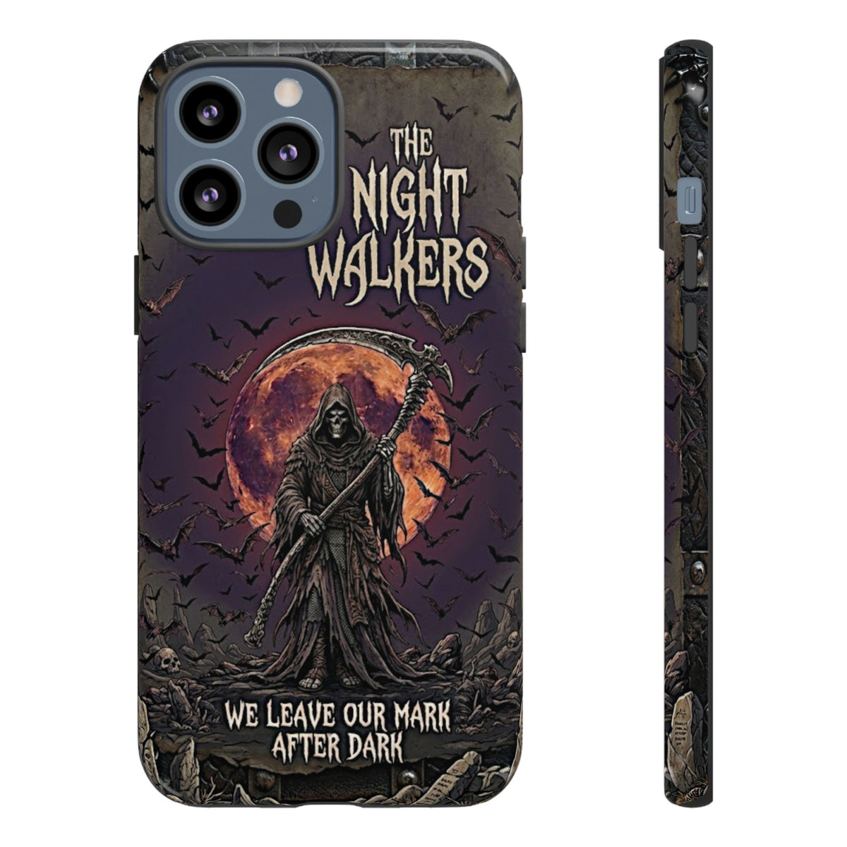 Night Walkers Grim Reaper phone case | We Leave Our Mark after Dark