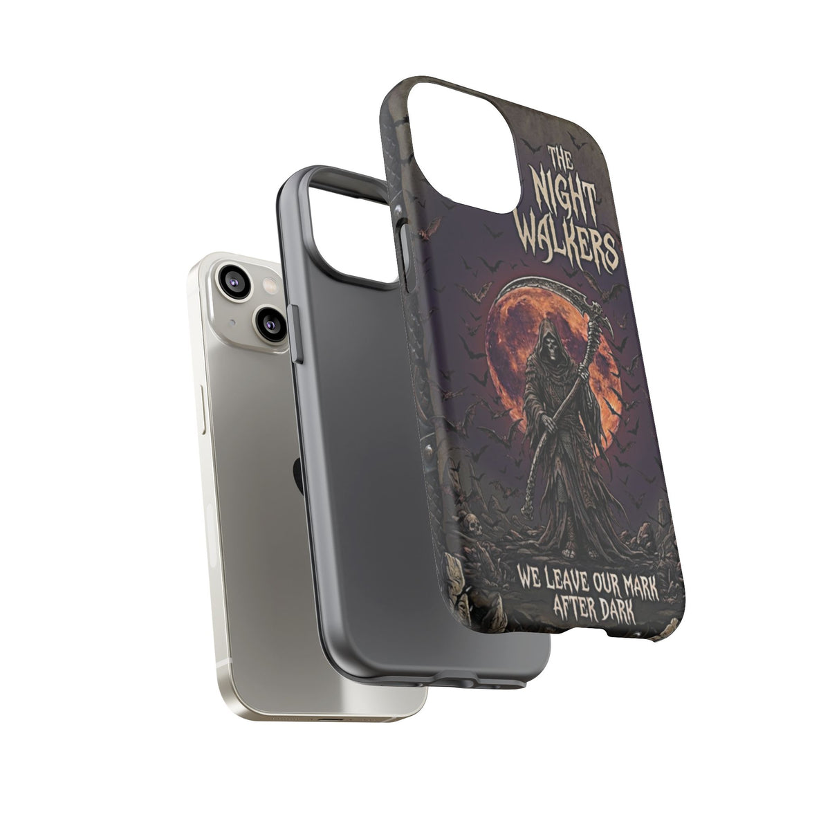 Night Walkers Grim Reaper phone case | We Leave Our Mark after Dark