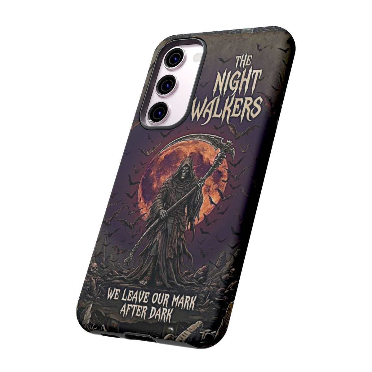 Night Walkers Grim Reaper phone case | We Leave Our Mark after Dark