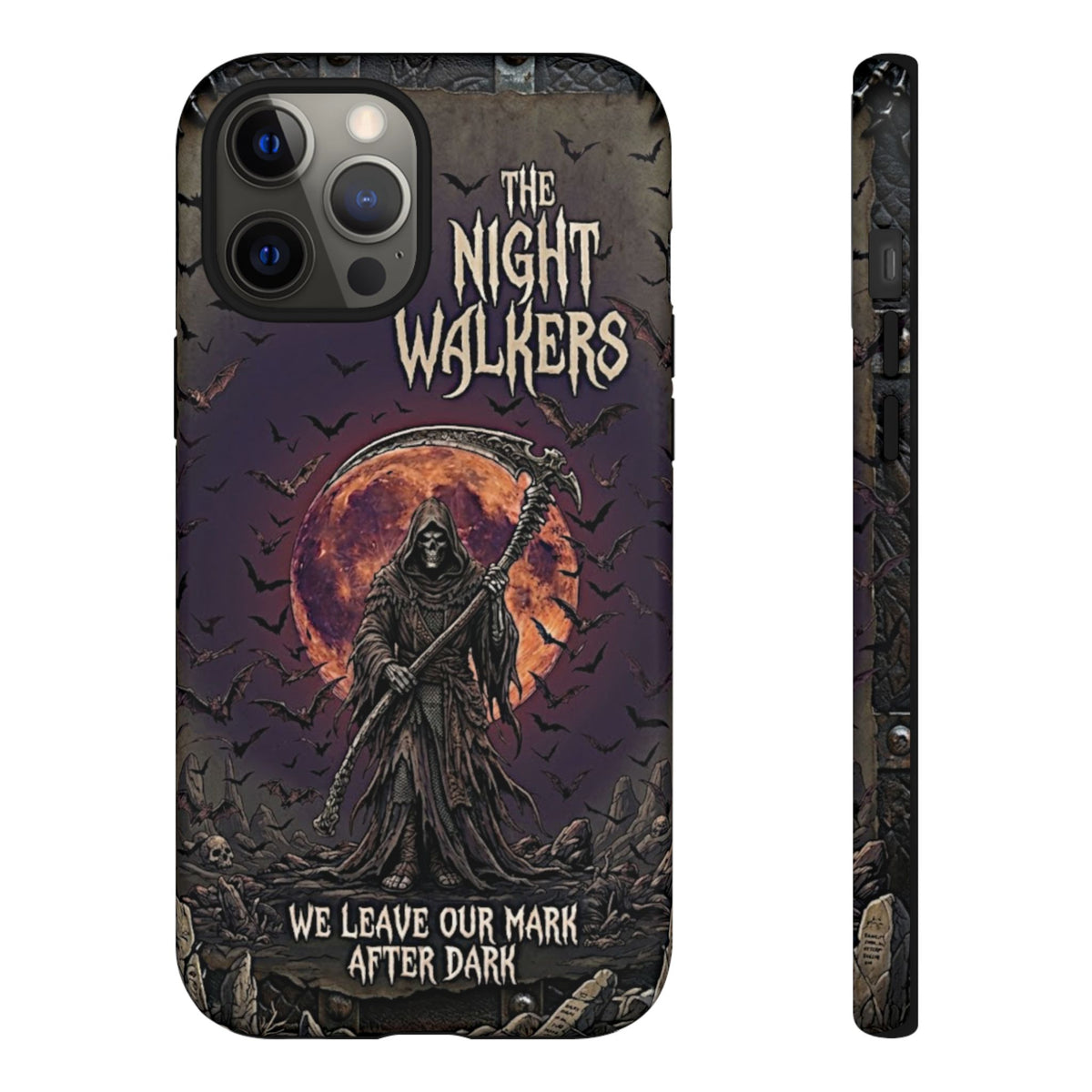 Night Walkers Grim Reaper phone case | We Leave Our Mark after Dark