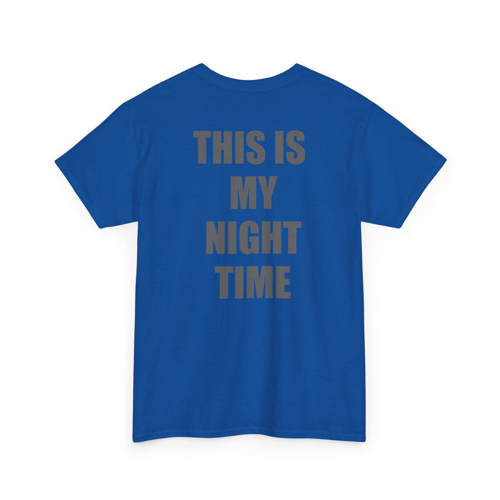 'This Is My Night Time' Back Graphic Tee