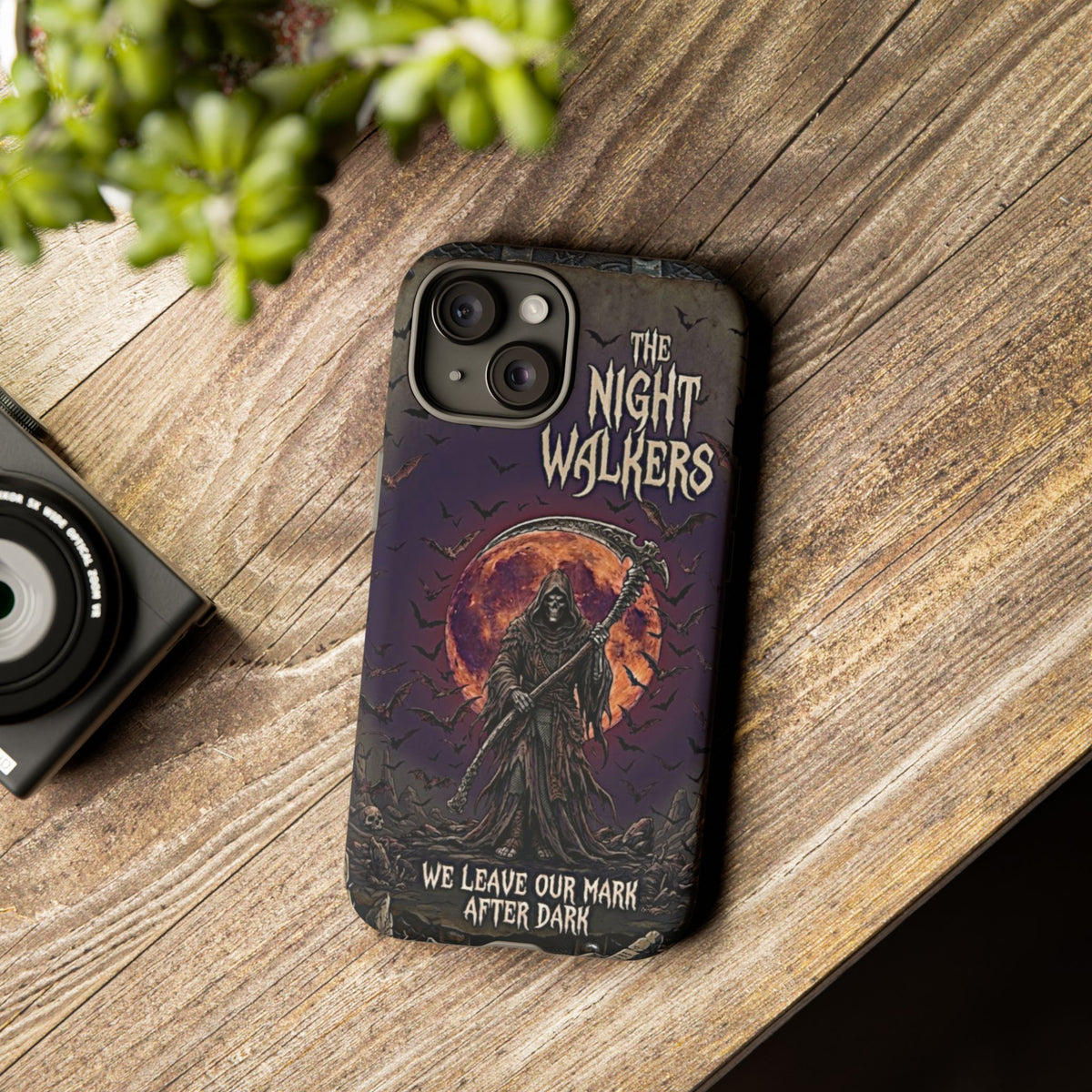 Night Walkers Grim Reaper phone case | We Leave Our Mark after Dark