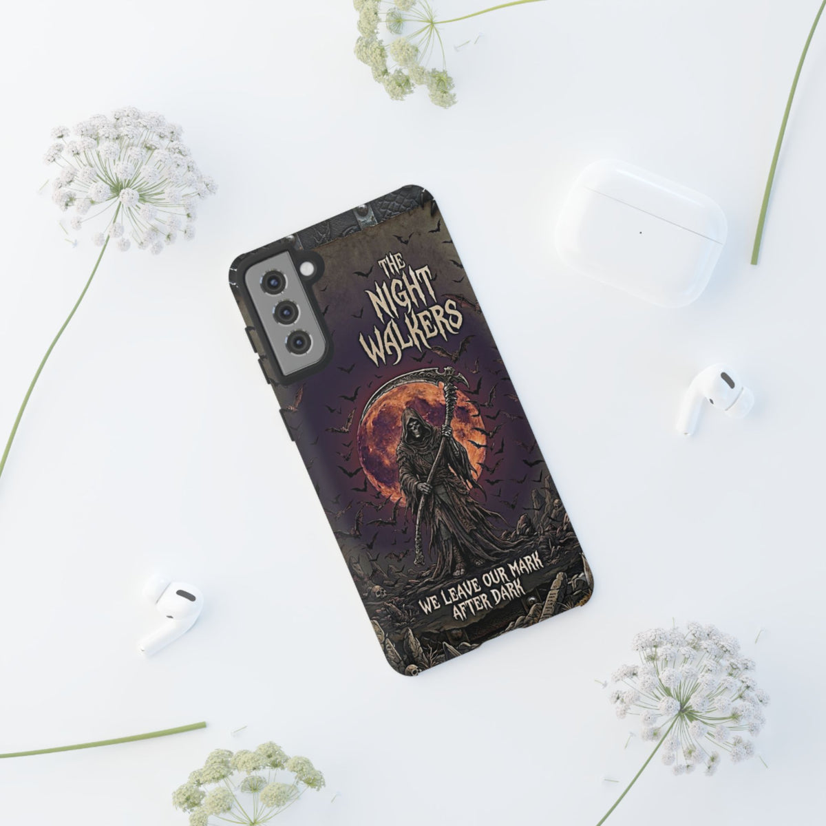 Night Walkers Grim Reaper phone case | We Leave Our Mark after Dark