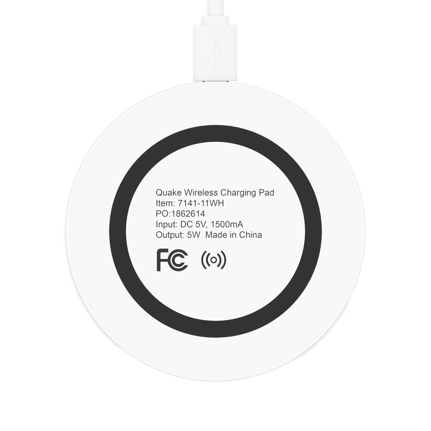 Quake Wireless Charging Pad — The Night Walkers Logo Qi Charger