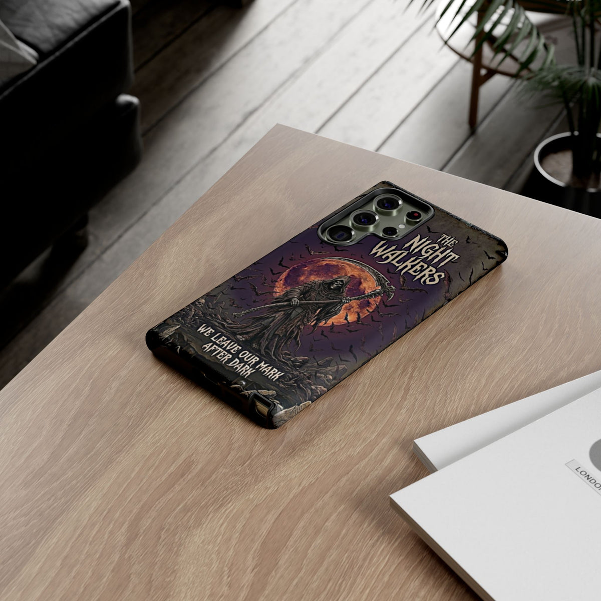 Night Walkers Grim Reaper phone case | We Leave Our Mark after Dark