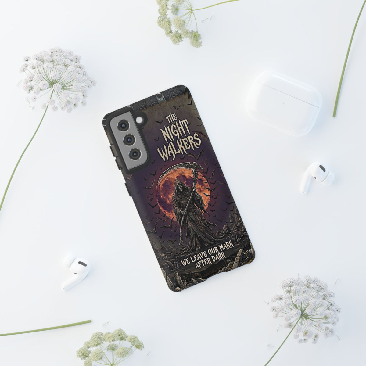 Night Walkers Grim Reaper phone case | We Leave Our Mark after Dark