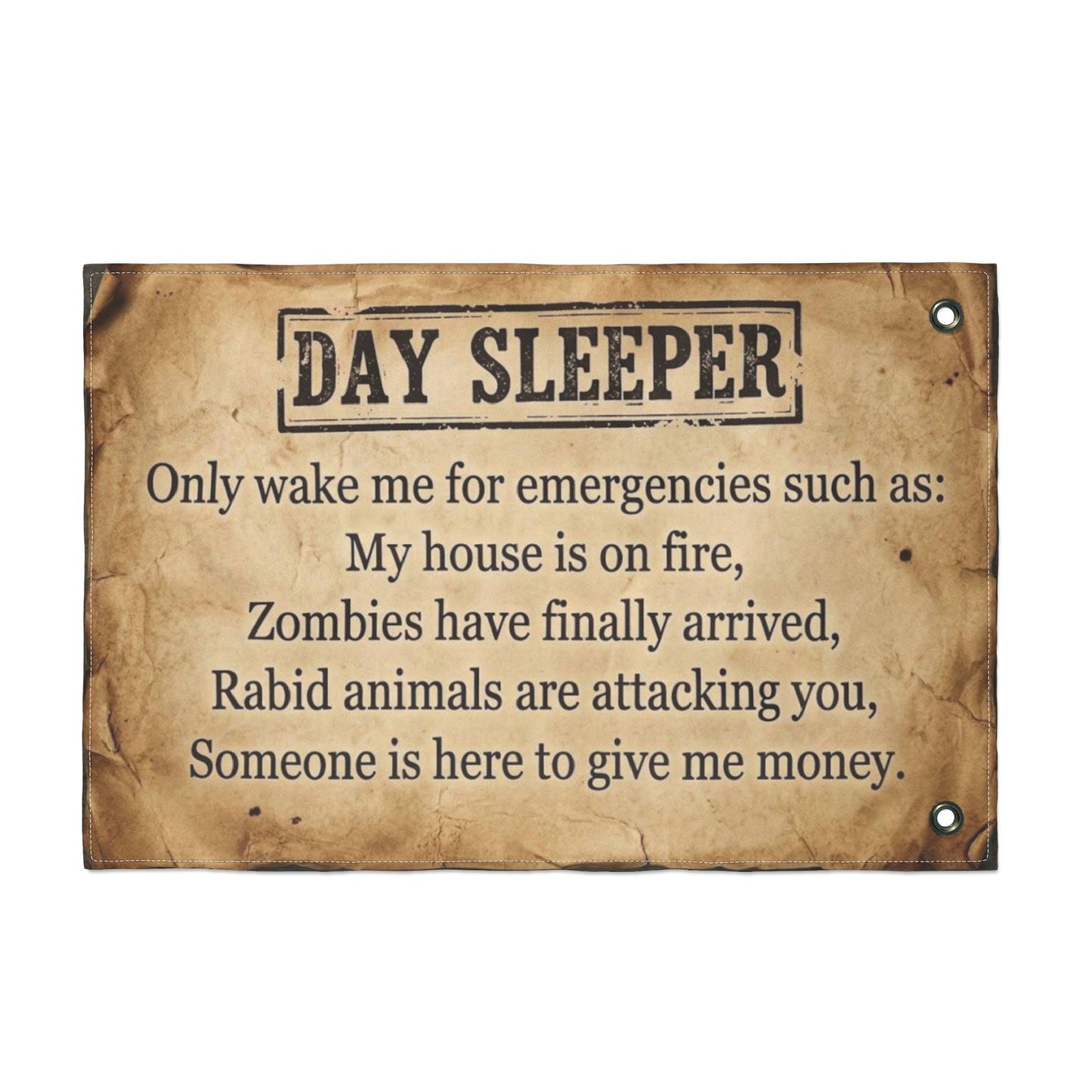Day Sleeper Flag