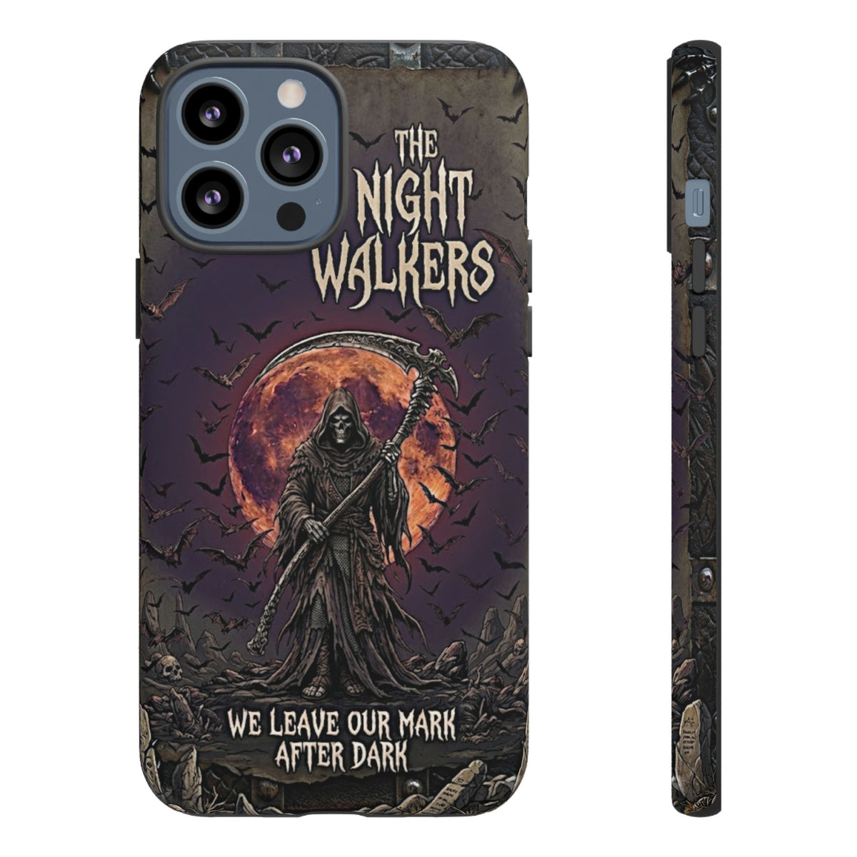 Night Walkers Grim Reaper phone case | We Leave Our Mark after Dark
