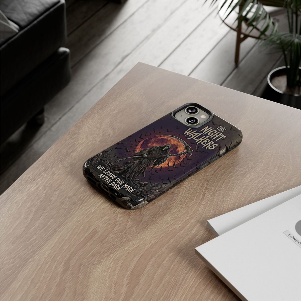 Night Walkers Grim Reaper phone case | We Leave Our Mark after Dark