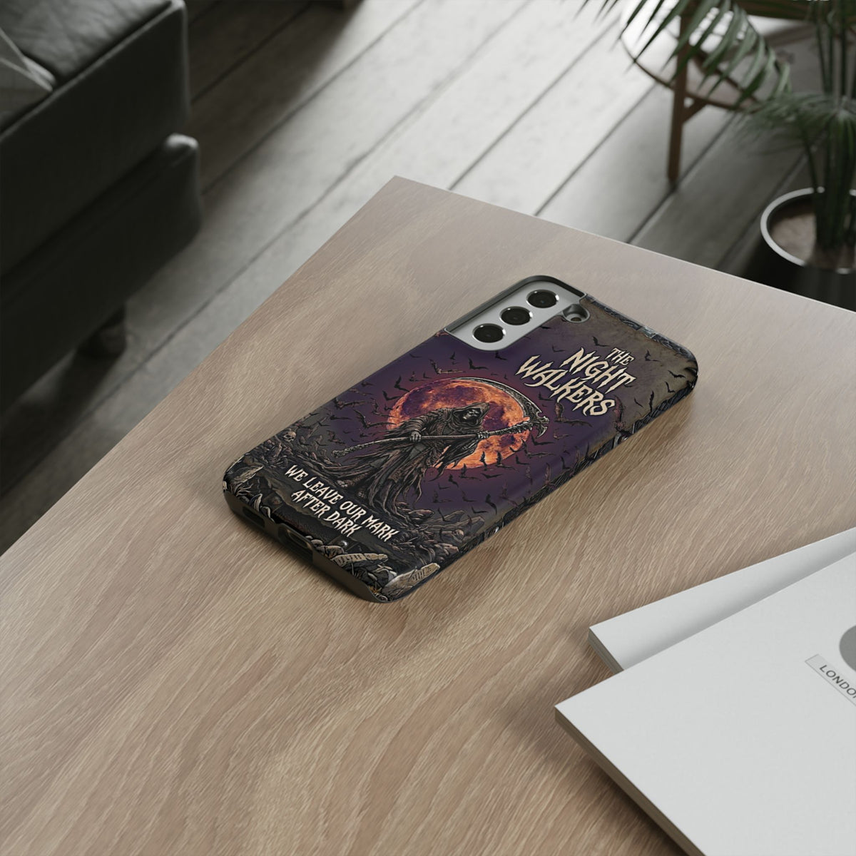 Night Walkers Grim Reaper phone case | We Leave Our Mark after Dark