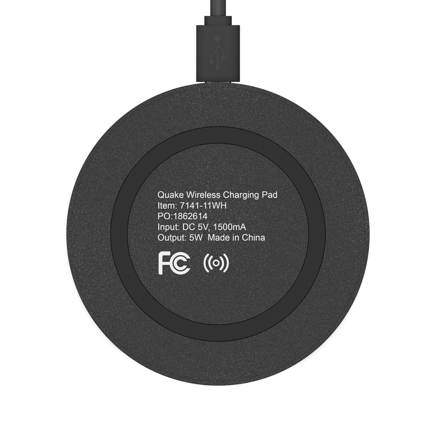 Quake Wireless Charging Pad — The Night Walkers Logo Qi Charger
