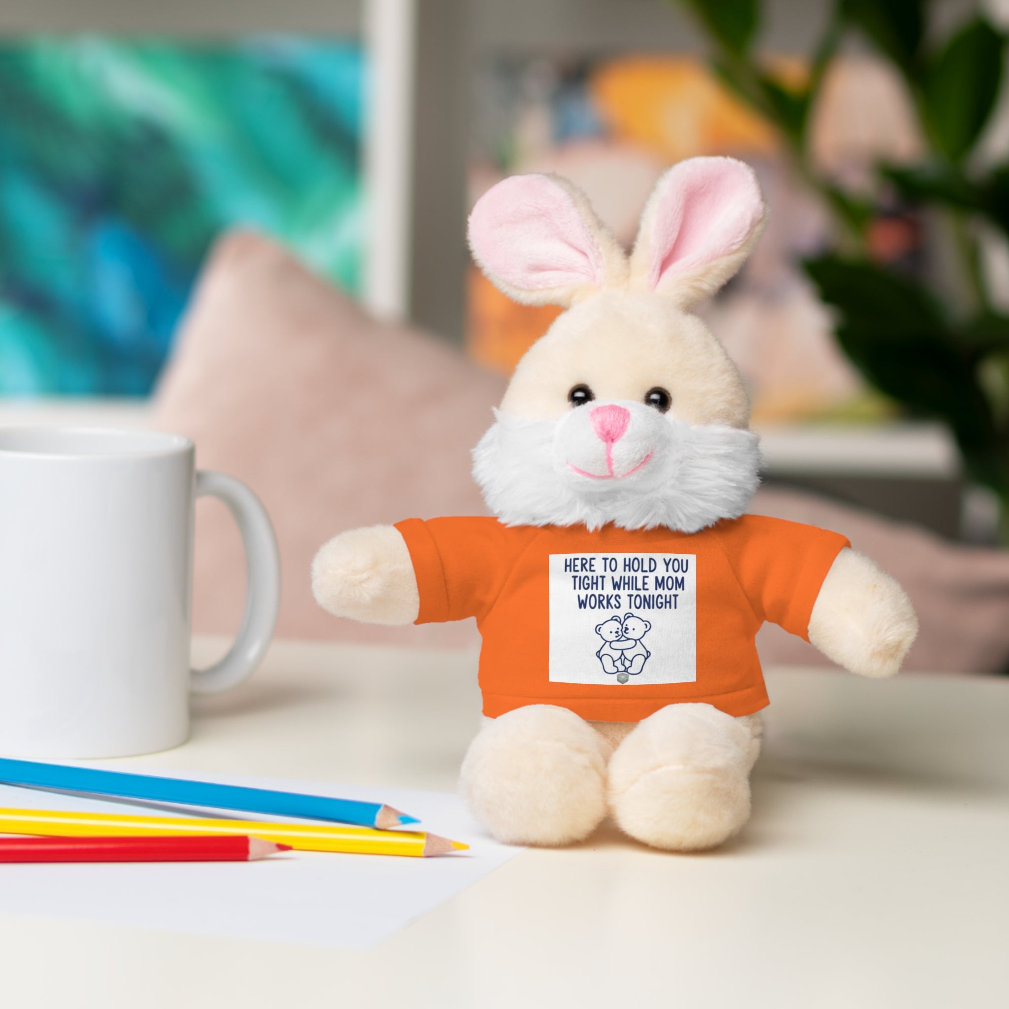 Here to Hold You Teddy Bear | Mom