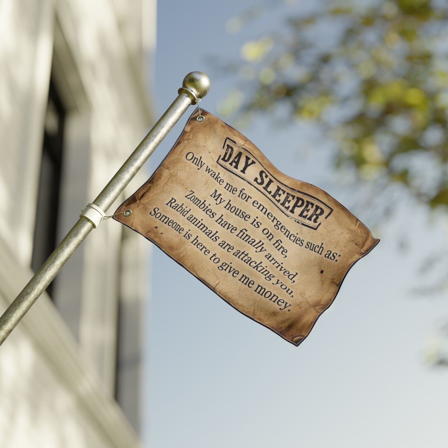Day Sleeper Flag