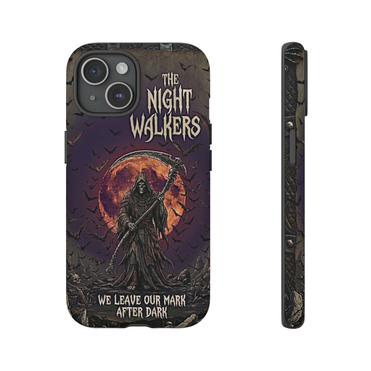 Night Walkers Grim Reaper phone case | We Leave Our Mark after Dark