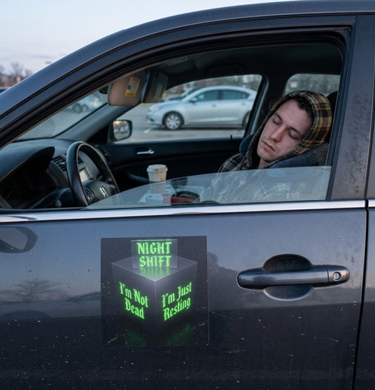 I'm Resting - Car Magnet