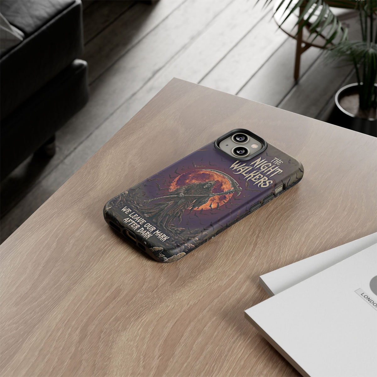 Night Walkers Grim Reaper phone case | We Leave Our Mark after Dark
