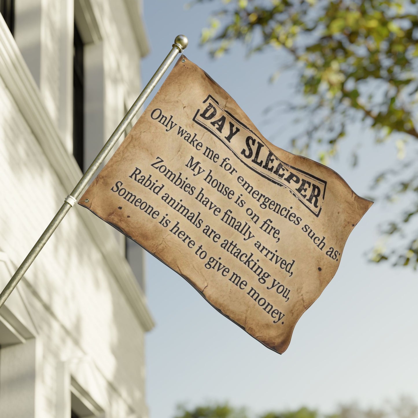 Day Sleeper Flag