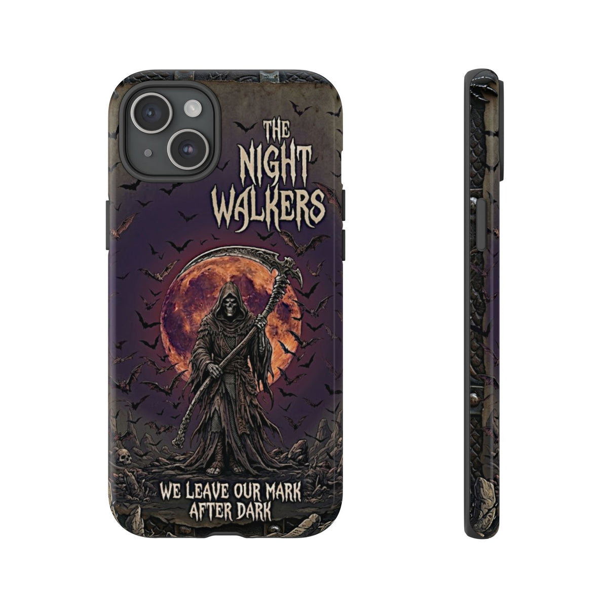 Night Walkers Grim Reaper phone case | We Leave Our Mark after Dark