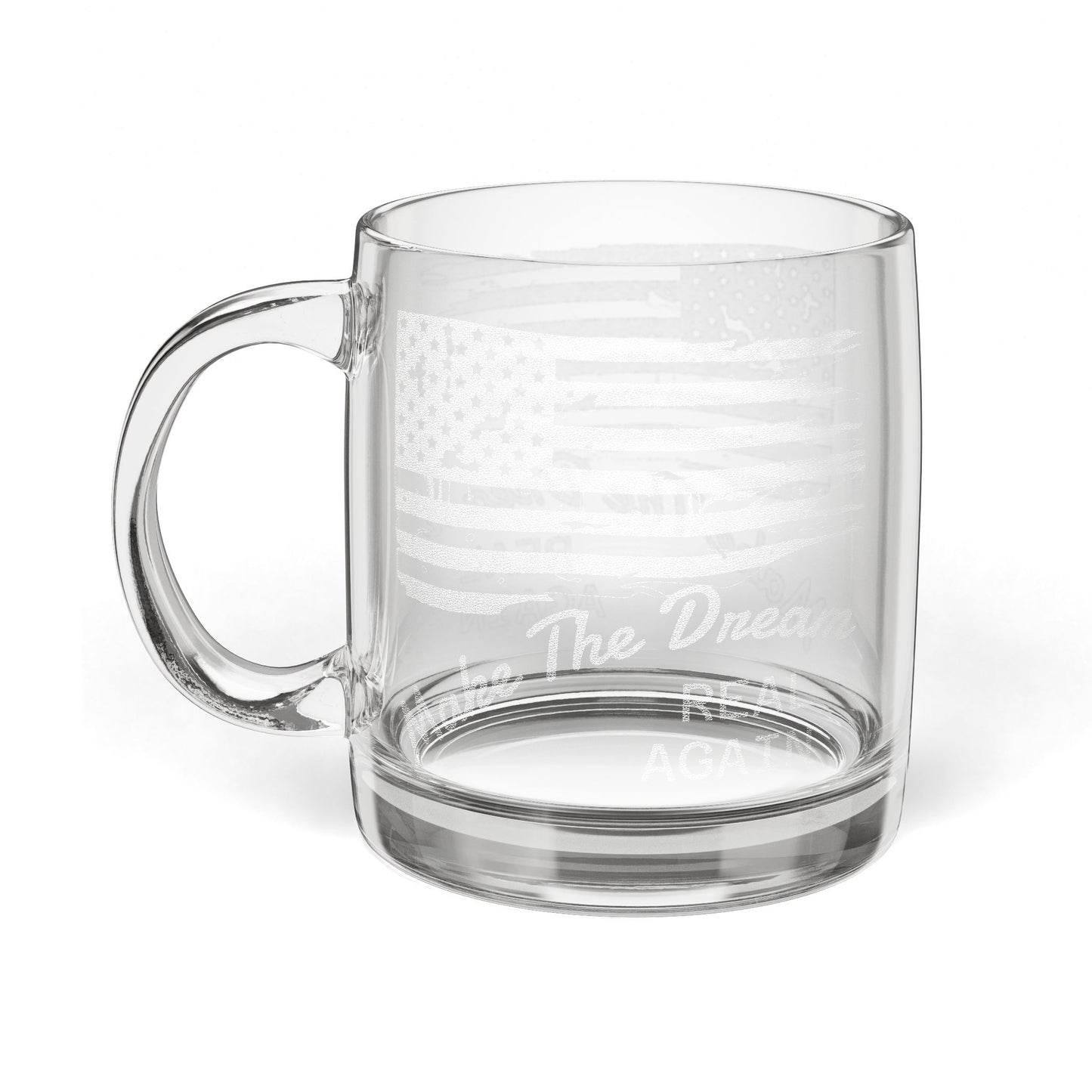 Cristal grabado - Haz que el sueño sea real de nuevo - 12.25oz